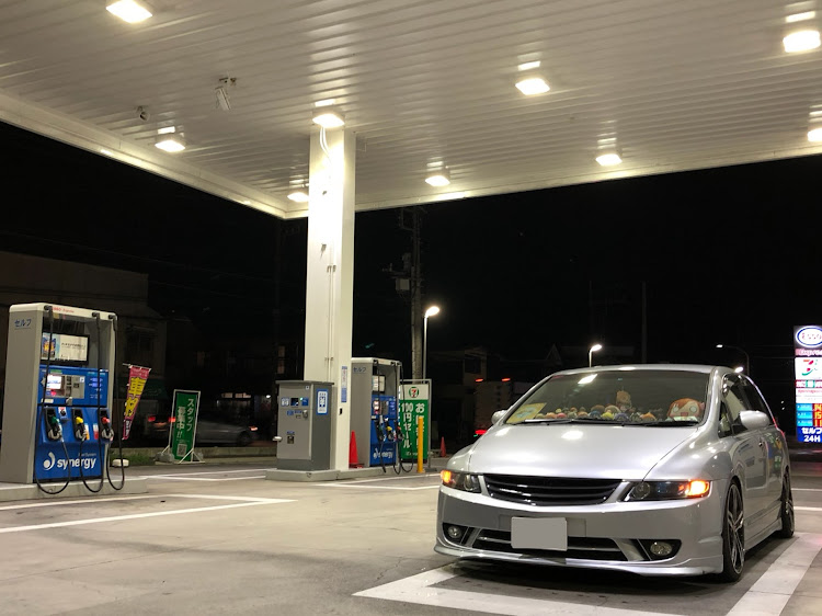 オデッセイのエムズガレージ・ガソリンスタンドは盛れる・そんなことはないに関するカスタム事例の投稿画像1枚目