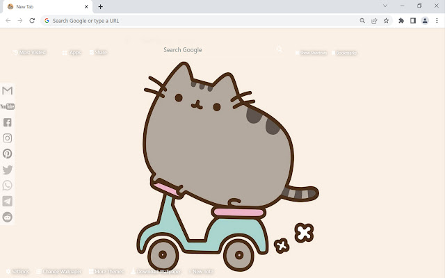 Pusheen Fondo de pantalla de