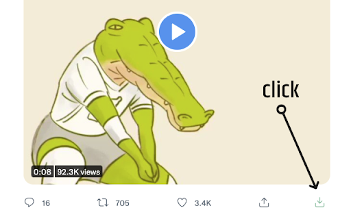 Twitter video downloader