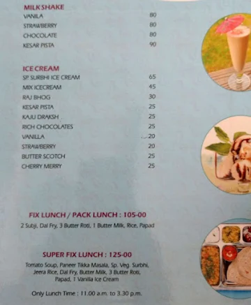 Surbhi Restaurant menu 