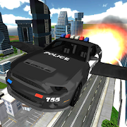 Flying Police Car Chase 1.0 Icon