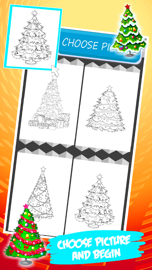 Mewarnai Pohon Natal Apl Android Google Play Screenshot Video