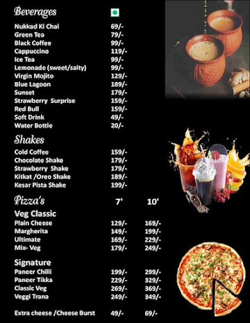 Bistro Bash Multi Cuisine Restaurant And Cafe menu 