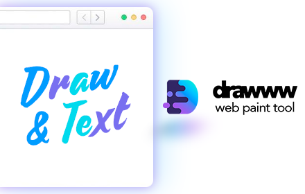 Web paint tool - Drawww small promo image