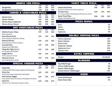 Yosoko Namaste Pizza menu 