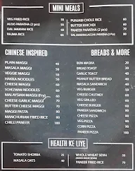 Mumbasa Cafe menu 1