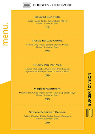 Burger Division menu 3