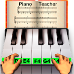 Cover Image of डाउनलोड असली पियानो शिक्षक 5.5 APK