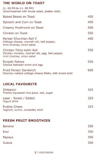 Chandigarh Baking Company - Jw Marriott menu 3