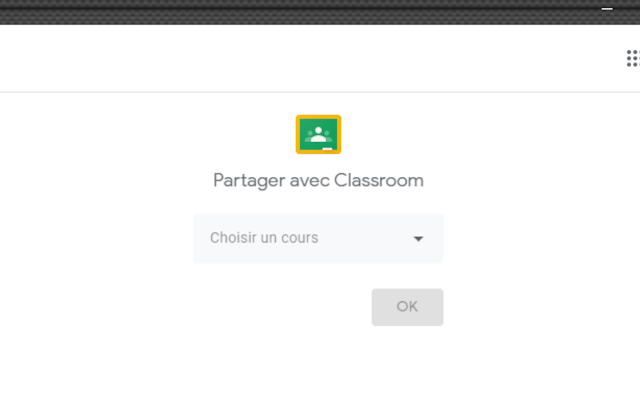 Envoyer à Google Classroom Preview image 0