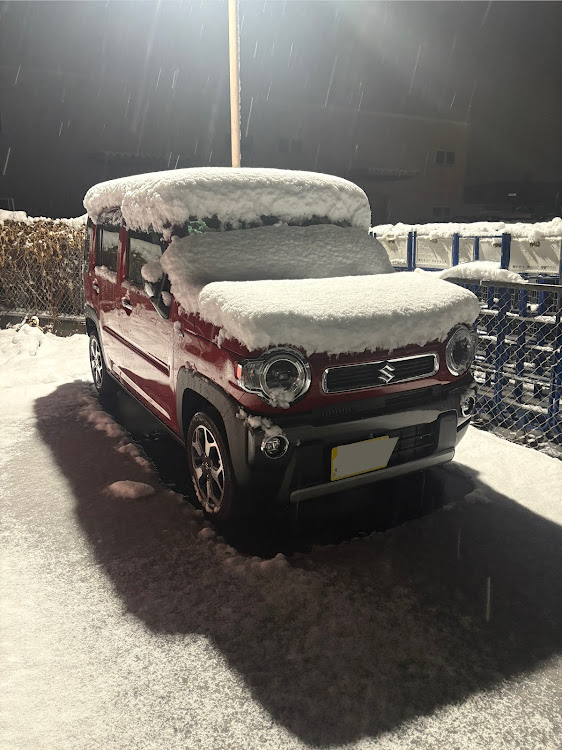 ハスラーのゆきまみれ・雪☃に関するカスタム事例の投稿画像1枚目