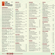 The Exotic Shawarma menu 1