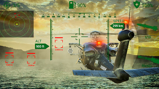 Screenshot Gunship Heli War - Simulator