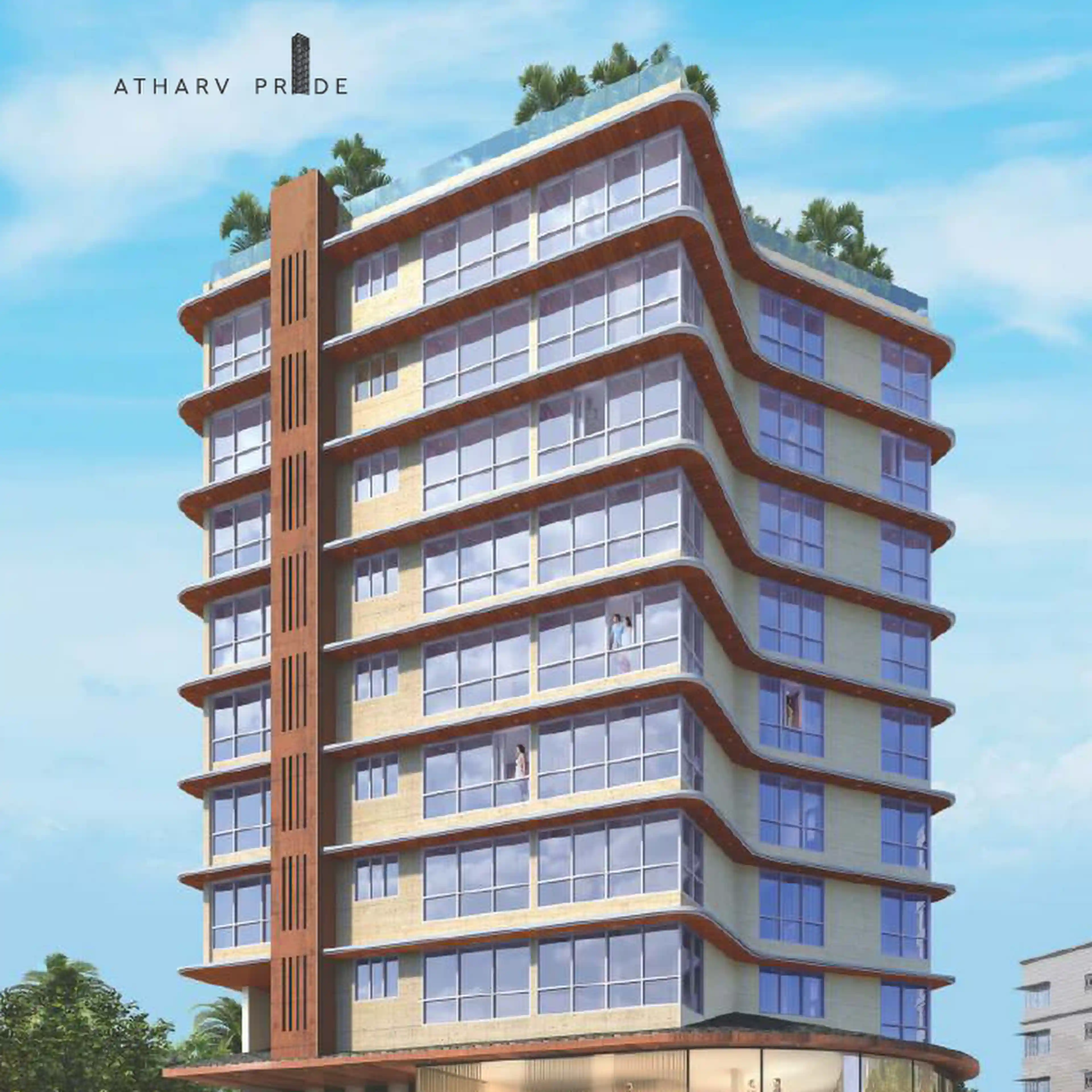 Atharv Pride-elevation-2