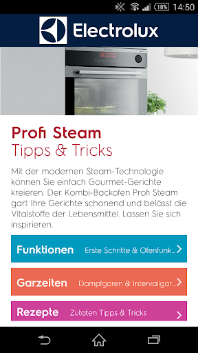Electrolux Profi Steam