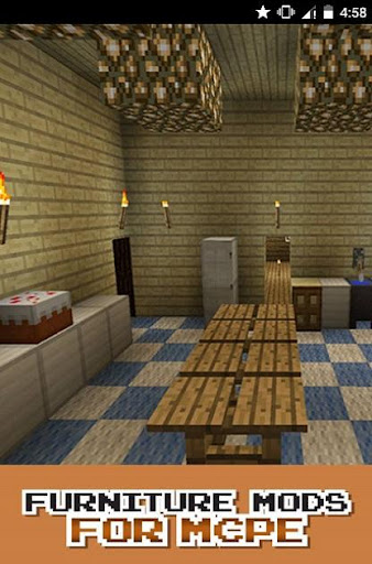 가구 MOD를 들어 MCPE