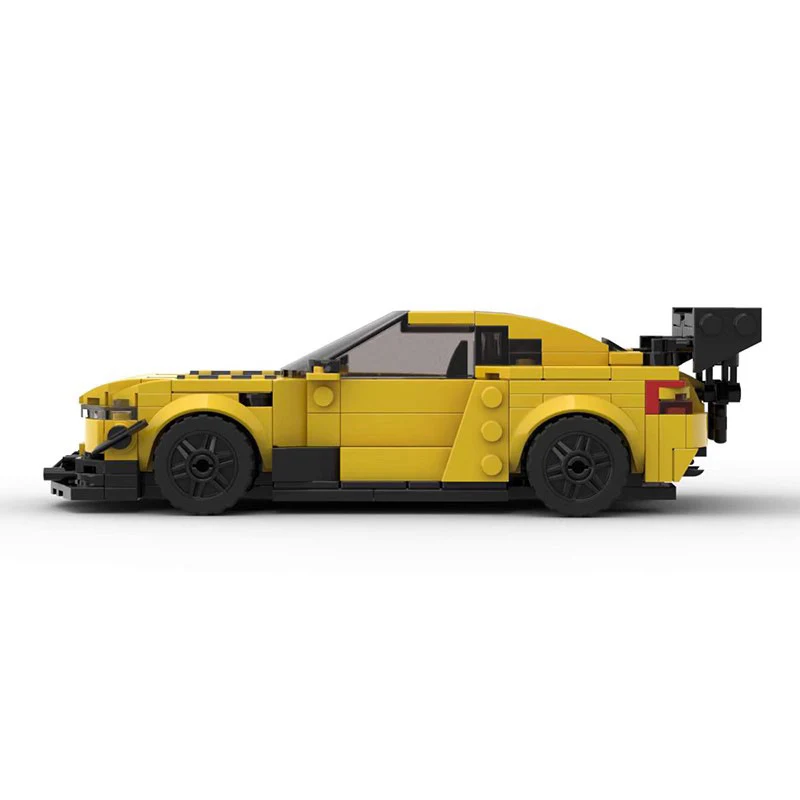 MOC Shehe 1K S Trkački auto sa osam rešetki iz Speed serije, model automobila od kockica, za izgradnju i igru.