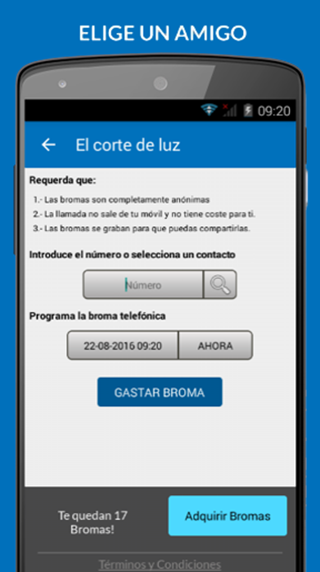   Juasapp - Bromas Telefónicas: captura de pantalla 