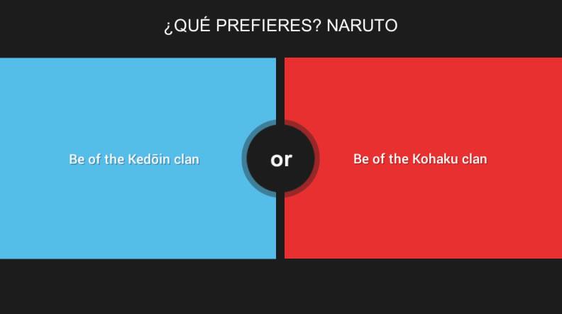Would You Rather - Naruto Screen 3