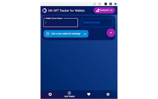 Ethereum Wallet Tracker NFTs