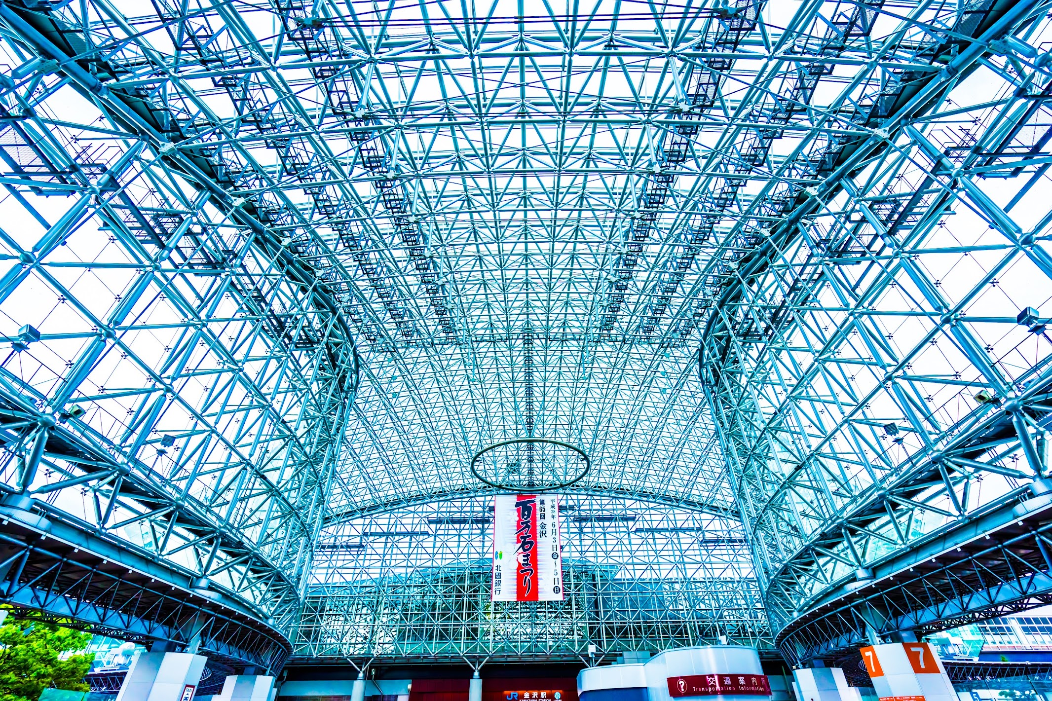 Kanazawa station Welcome gate (Mote-Nashi Dome)2