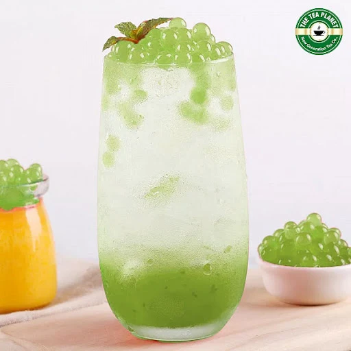 Green Apple Ade With Boba