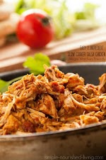 Easy 2-Ingredient Slow Cooker Salsa Chicken was pinched from <a href="https://simple-nourished-living.com/2016/02/easy-healthy-2-ingredient-slow-cooker-salsa-chicken-weight-watchers-smartpoints/" target="_blank">simple-nourished-living.com.</a>