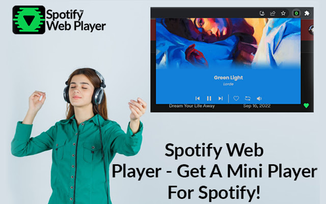 Reproductor web de Spotify