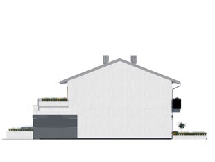 Sekwoja W - Elewacja prawa