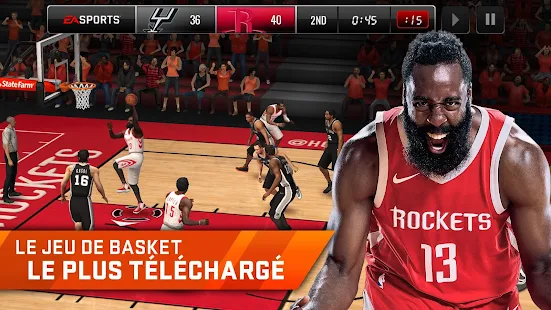  NBA LIVE Mobile Basket-ball – Vignette de la capture d'écran  