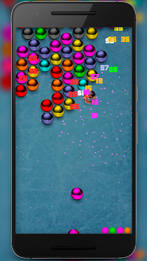 Screenshot Magnetic balls bubble shoot