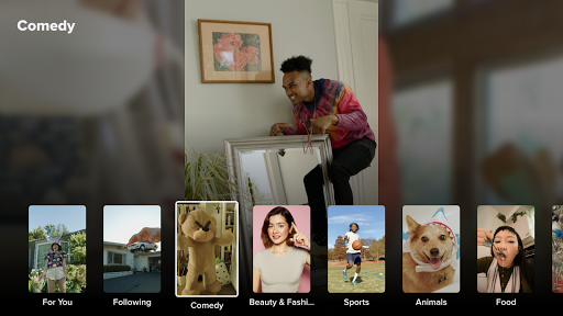 Screenshot TikTok for Android TV
