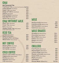 Tea Post menu 1