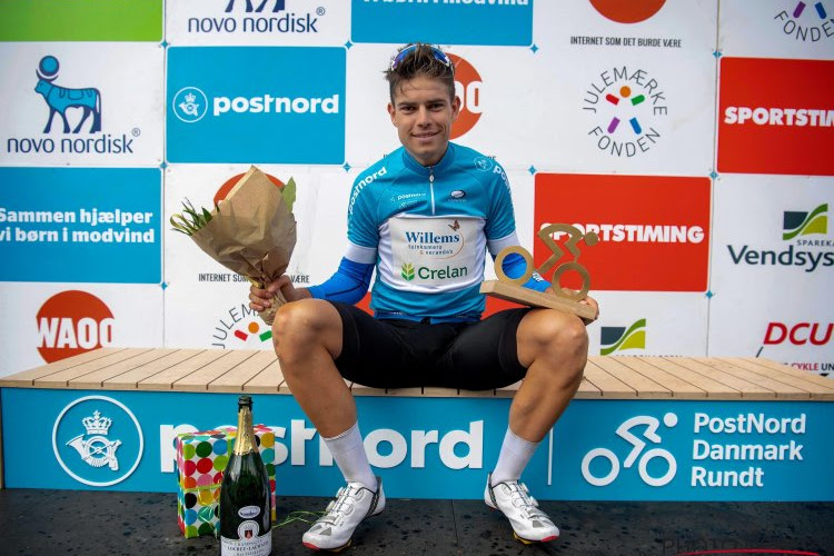 Wout van Aert met vurige hoop naar EK