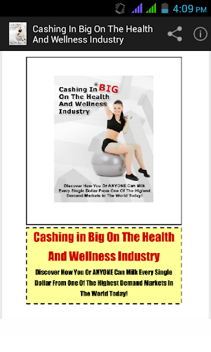 Cashing in On Health Industry.