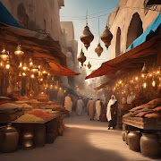 An illustration of Agrabah.