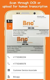 Bric PRO Business Card Reader Business app for Android Preview 1