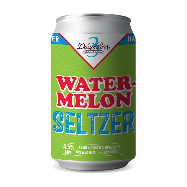 Logo of 3 Daughters Watermelon Seltzer