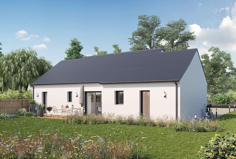  Vente Terrain + Maison - Terrain : 641m² - Maison : 88m² à Saumur (49400) 