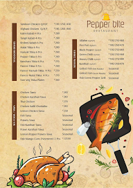 Pepper Bite Restaurant menu 6