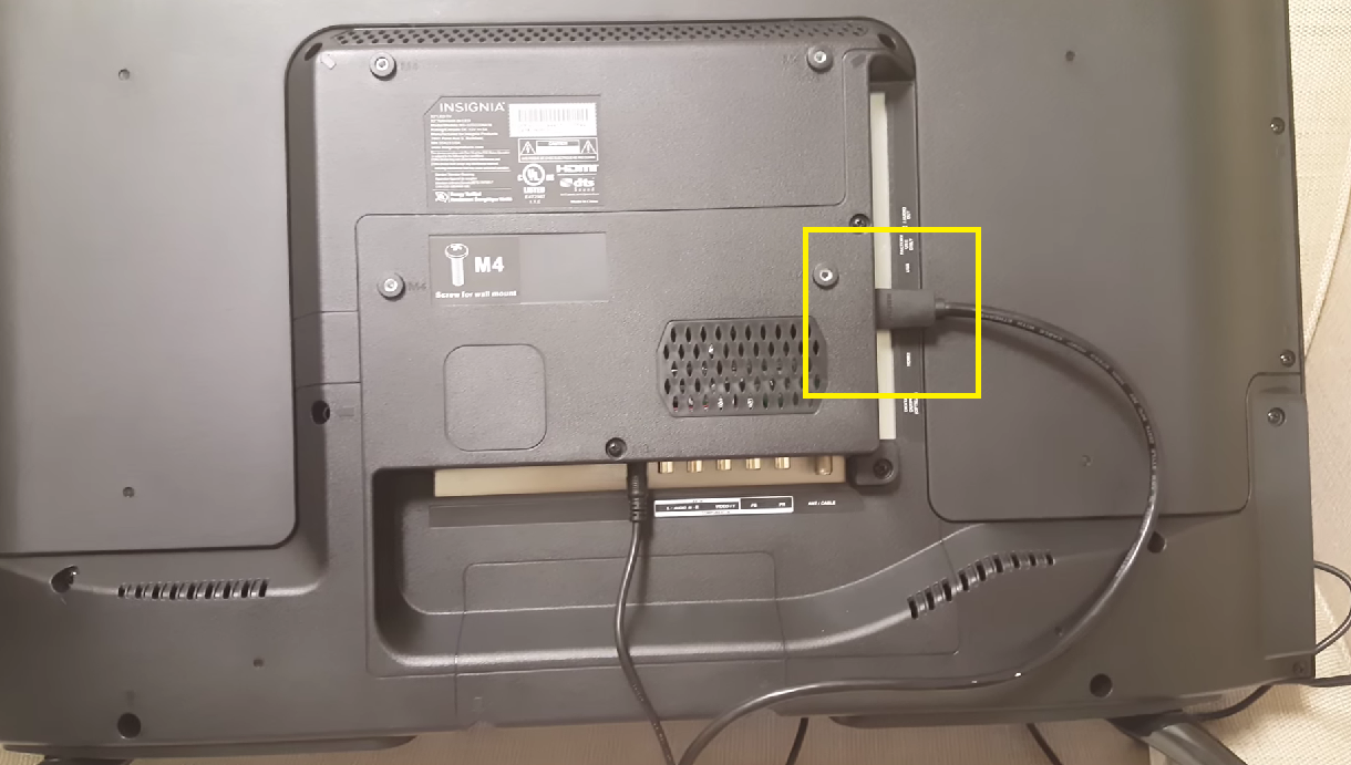 Check your Insignia TV’s input sources and HDMI cables 