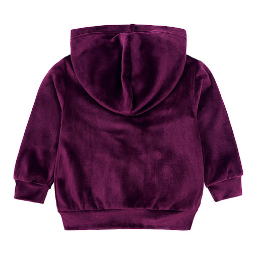Title 34, Childrens Gold Velvet Long Sleeved Hoodie And ...