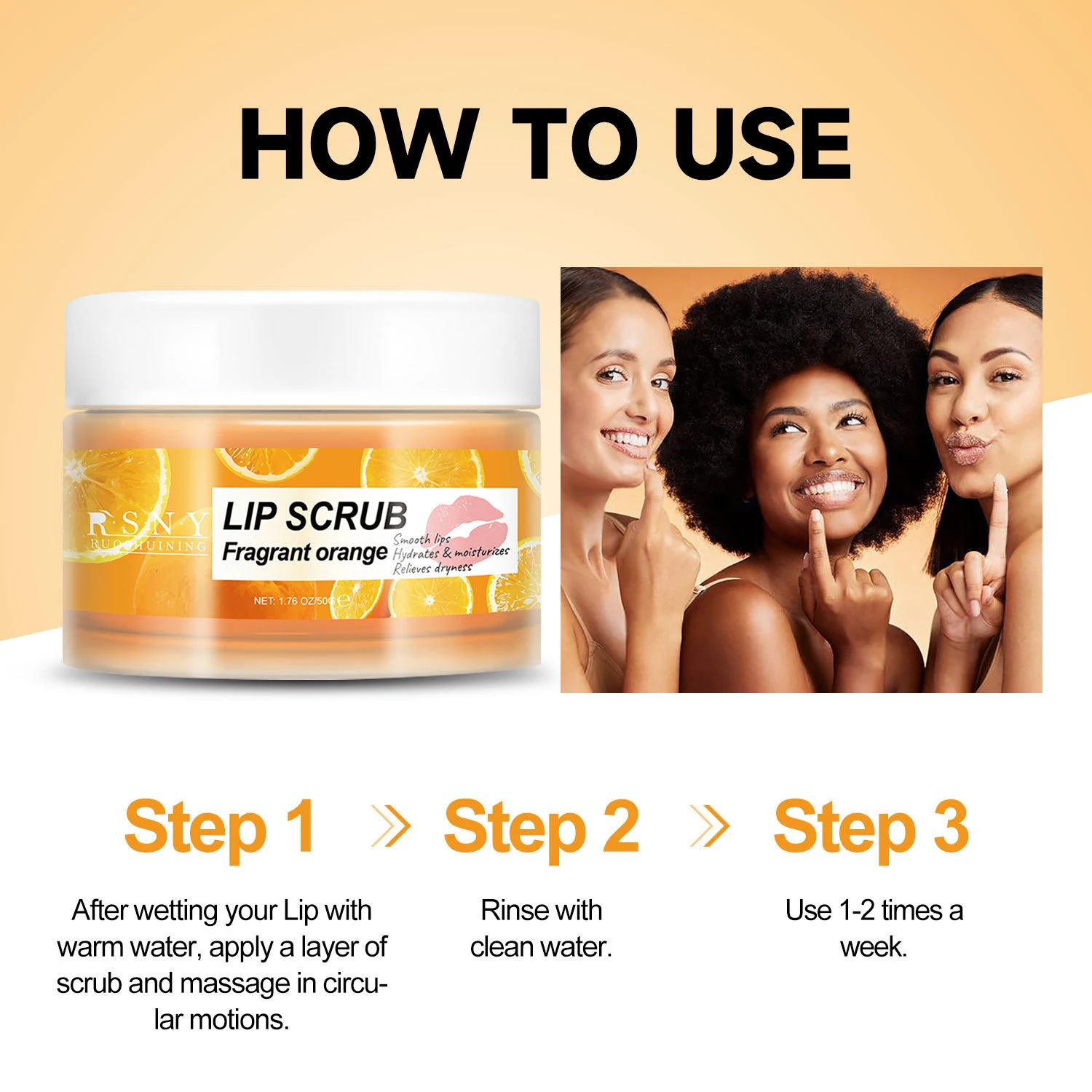 Title 9, Esfoliante Labial Cítrico Fragrante 50g Remove ...