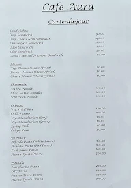 Cafe Aura menu 2