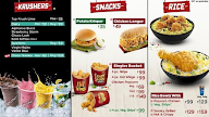 KFC menu 1