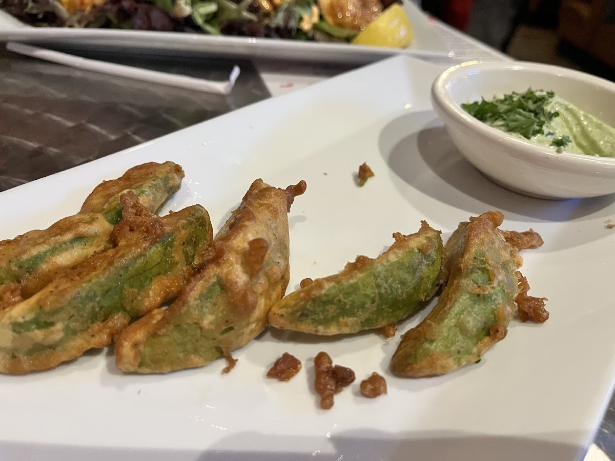 Fried avocado