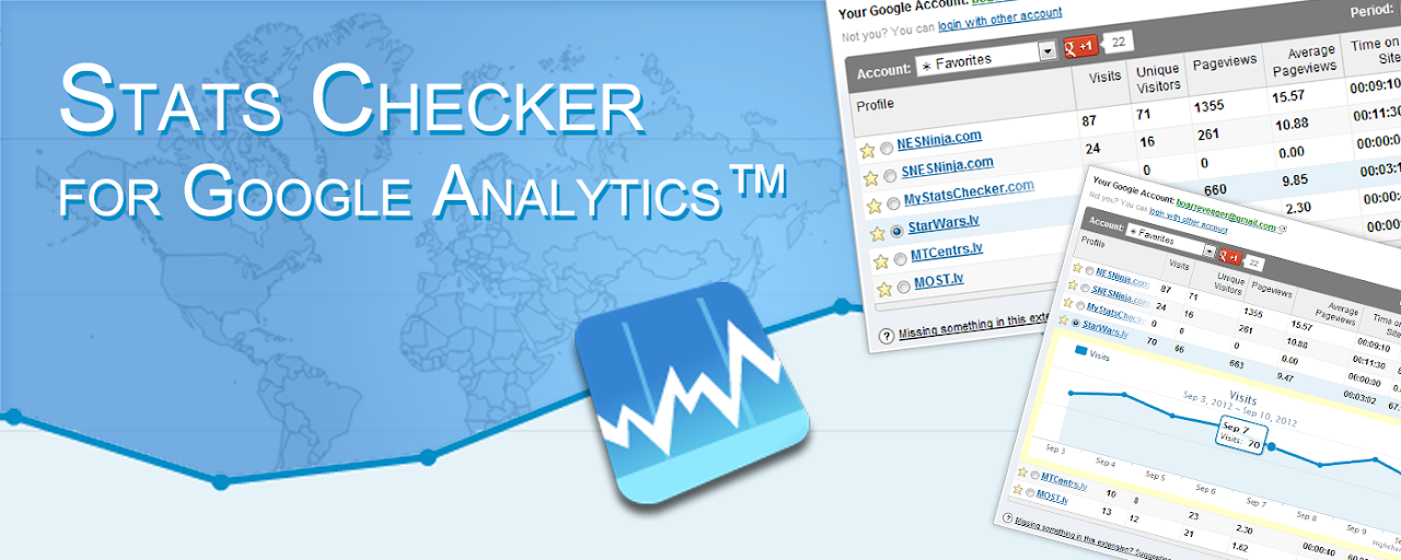 Stats Checker for Google Analytics™ Preview image 2