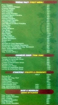 Punjabi Virasat menu 3