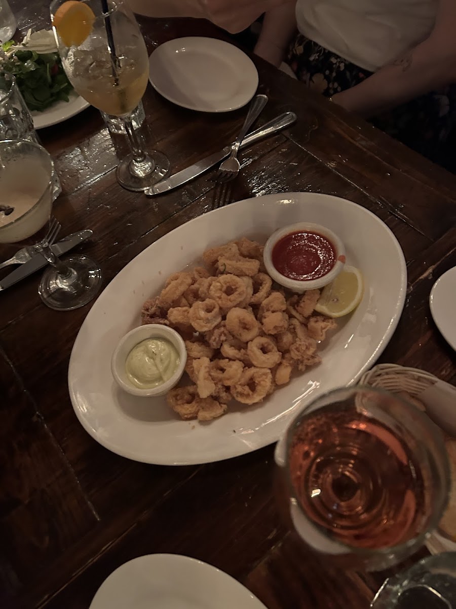 Fried calamari