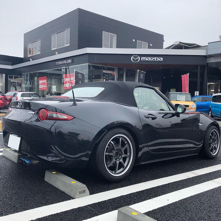 ロードスターの車高調整・NDロードスター・HKSに関するカスタム事例の投稿画像1枚目